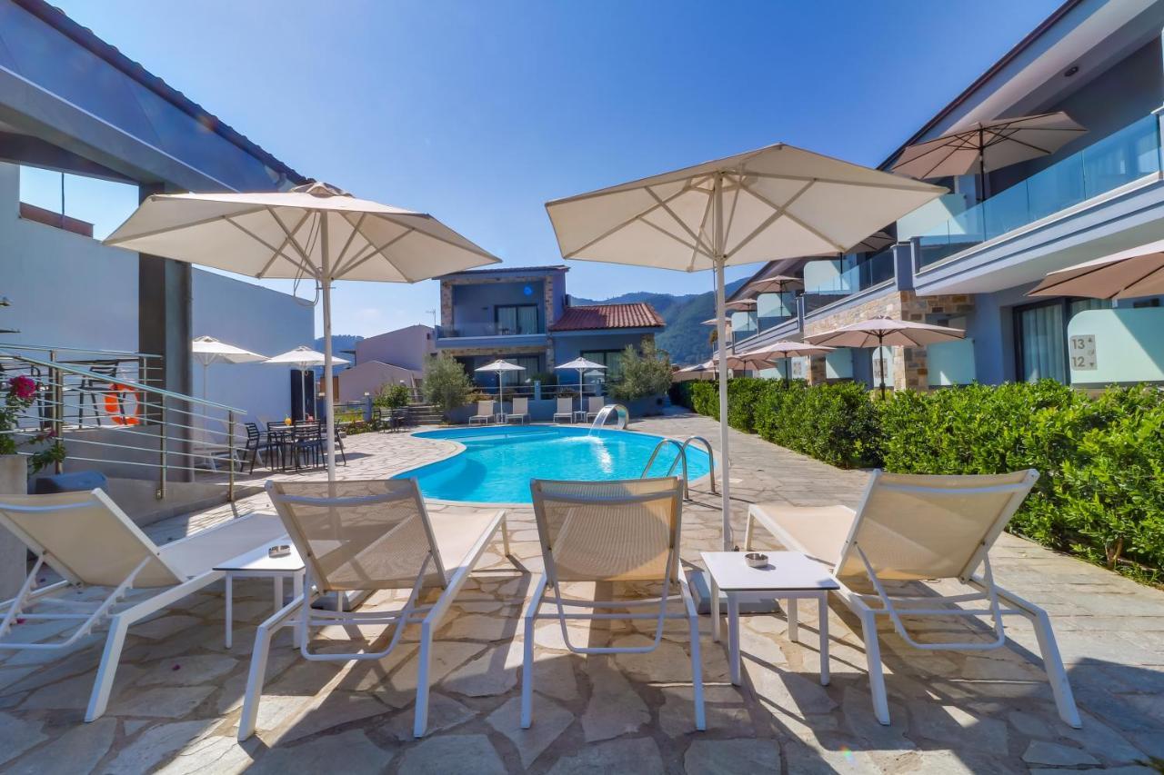 Theros Villas & Suites Chrysi Ammoudia Buitenkant foto