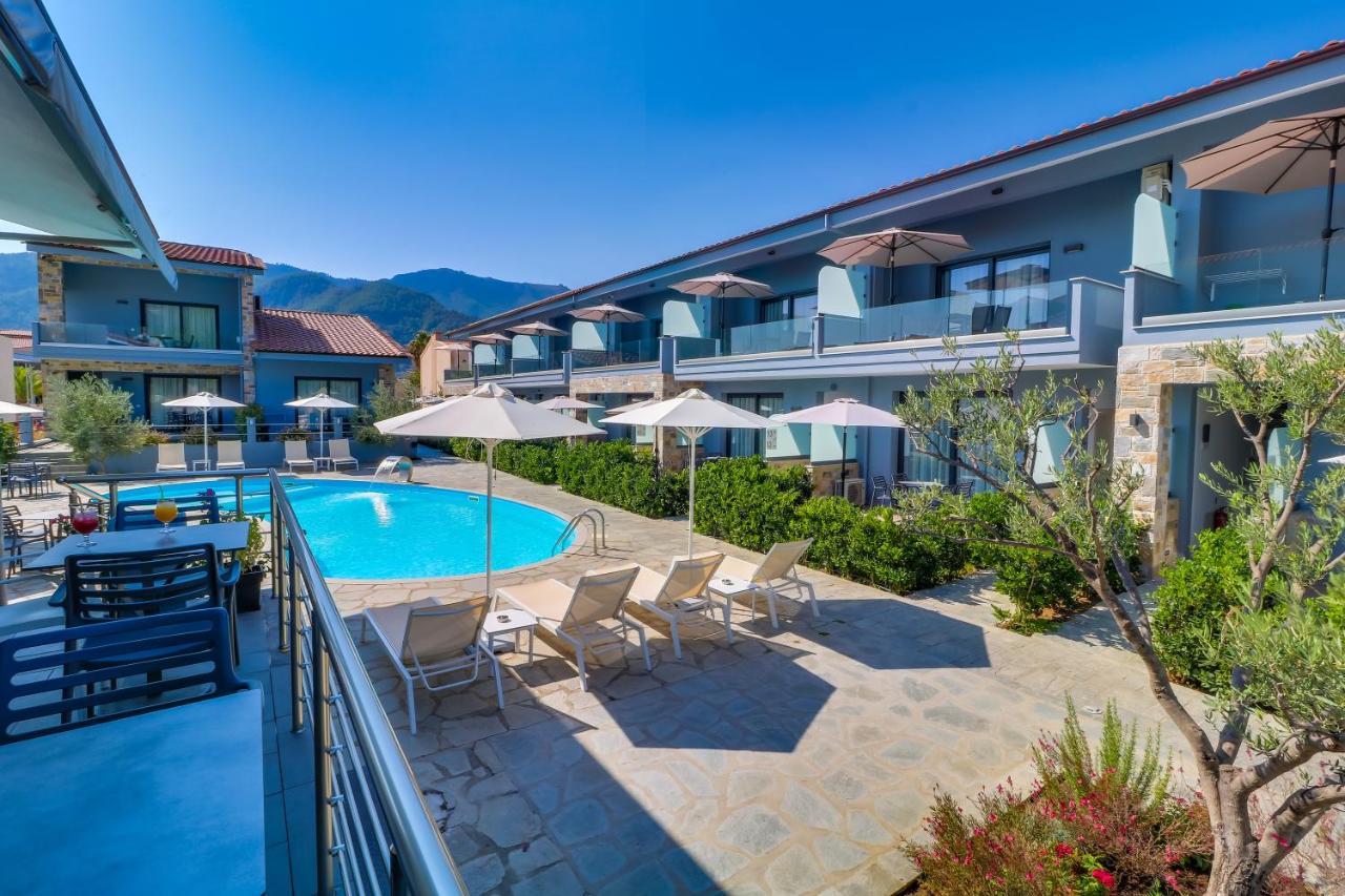 Theros Villas & Suites Chrysi Ammoudia Buitenkant foto