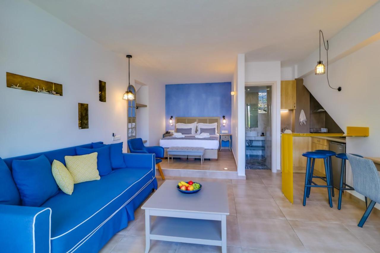 Theros Villas & Suites Chrysi Ammoudia Buitenkant foto