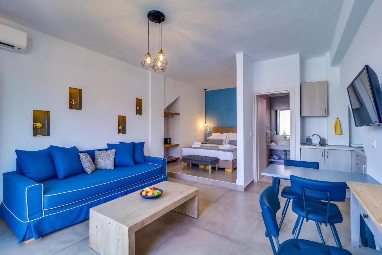 Theros Villas & Suites Chrysi Ammoudia Buitenkant foto