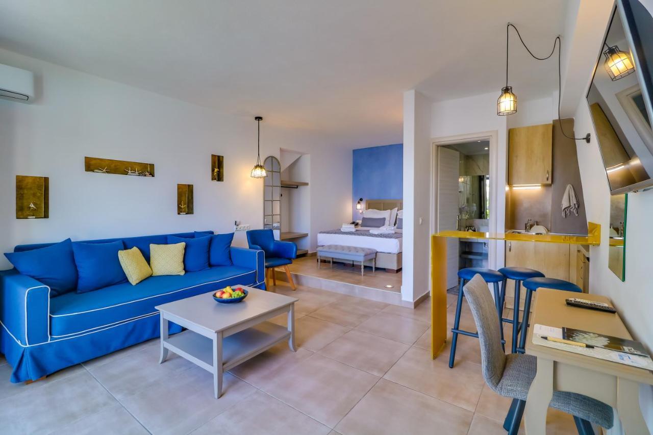 Theros Villas & Suites Chrysi Ammoudia Buitenkant foto